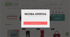 Desktop Screenshot of lojashortela.com.br