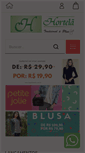 Mobile Screenshot of lojashortela.com.br